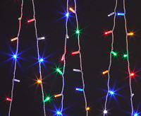 Гирлянда бытовая электрическая нить/мульти с эффектом мерцания 400-102