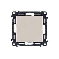 Valena LIFE Переключатель 1-кл с лиц панелью безвинт зажимы сл кость 752506 сн/пр