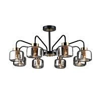 Люстра  6796/8 BK+COP