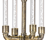 Люстра светодиодная 740044 CONDETTA латунь сн/пр