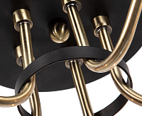 Люстра 3831/5 AB+BK