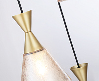 Подвесной светильник TR3175/3 BK/GD 60W черный/золото E27/3