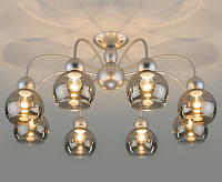 Люстра 30148/8 серебро сн/пр