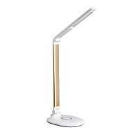Настольная лампа UL613 белый/золото