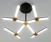 Потолочный светильник 90147/4 черный/золото