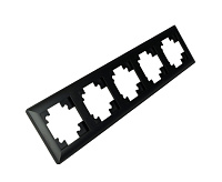 Катрин Рамка 5-ая пластик черный PFR00-7005-05