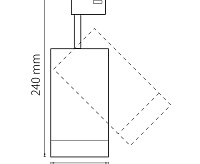 Трековый светильник CANNO 35W 3000K ЧЕРНЫЙ 303272 сн/пр
