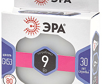 Лампа светодиодная  9W GX53 6000К ЭРА