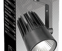 Светильник трековый PTR 0140-2 40W 4000K BL (черный) IP40 Jazzway