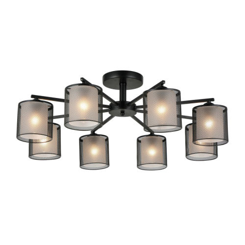 Люстра 07686/8 BLACK
