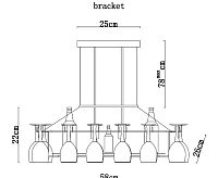 Люстра A7043SP-2CC 