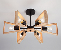 Люстра потолочная в стиле лофт 70056/8 кофе