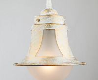 Подвесной светильник 50055/1 белый с золотом сн/пр