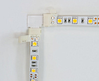 Комплект L коннекторов с соединителем для светодиодной ленты (8мм) LD184
