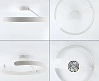 Люстра светодиодная "MADERA" 80W R-APP-500x170-WHITE/WHITE-220-IP20