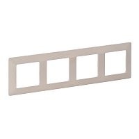 Valena LIFE Рамка 4-ная универсальная сл кость 754044 сн/пр