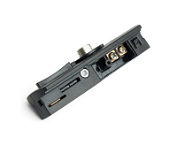 Коннектор для подвесных трековых светильников, черный LD1015