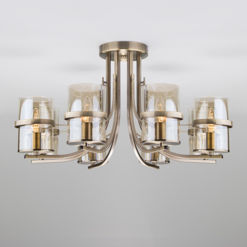 Люстра металл 60085/8 античная бронза