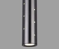 Подвесной LED светильник 50214/1 черный жемчуг сн/пр