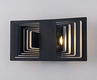 Настенный светодиодный светильник Elektrostandard Onda MRL Led 1024 чёрный