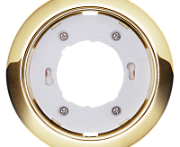 Светильник встраиваемый PGX70 15254. 3 золото глянцевое 121*54мм JAZZway сн/пр