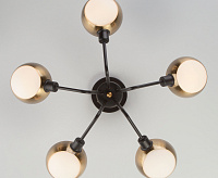 Люстра 70093/5 черный сн/пр