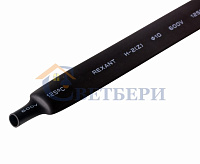 10.0 / 5.0 мм 1м термоусадка черная  REXANT