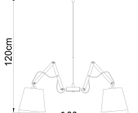 Люстра A5700LM-5BK