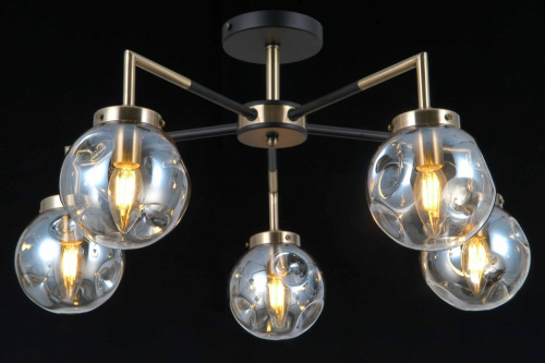 Люстра 40383MD/5 MBK+AB Люстра 40383MD/5 MBK+AB