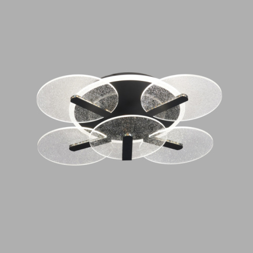 Люстра светодиодная L311/4+1 BK+RGB