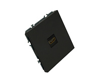 Эмили Розетка HDMI 2.0 Type A&nbsp;&nbsp;черный уголь, RST00-5118-05