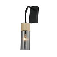 Бра  74803/1W BLACK+WOOD