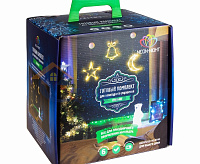 Набор "Спальня" цвет гирлянд Бирюзовый 500-038