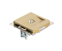 Катрин Розетка компьютерная 1-ая RJ45 золото GLS00-7107-08