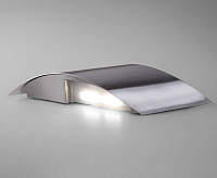 Настенный светодиодный светильник 40130/1 сатинированный никель сн/пр