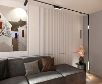 Flat Magnetic Трековый светильник 18W 4000K Arcos черный