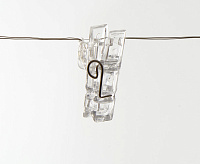 Гирлянда линейная Прищепки usb 20 led 2700K CL573