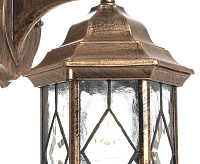 Светильник садово-парковый 60W 230V E27 черное золото PL122