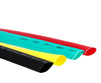 Термоусаживаемая трубка ТУТ нг 30/15 белая рулон EKF PROxima