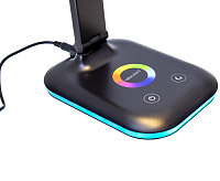 Настольная лампа UL621 10W черный RGB подсветка