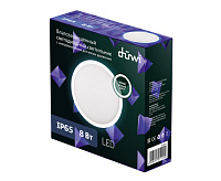 Влагозащищенный светодиодный светильник 8W, 4000К, IP65, 25120 0 Duwi