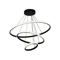 Люстра светодиодная "AKRILIKA slim" 70W 3R-APP-600x1100-BLACK/CLEAR-220-IP20 