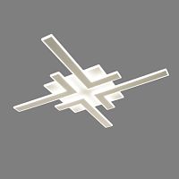 Люстра светодиодная "ALCOR" 120W 4L-APP-820*820*45 WHITE/WHITE -220-IP20