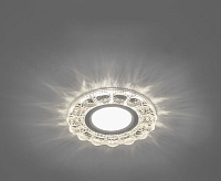 Светильник с подсветкой GU5.3 MR16 CD912/1 прозрачный хром сн/пр