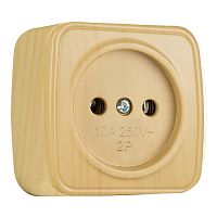 Розетка 1-местная 10А без заземления EKF EGR10-022-30