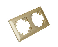 Катрин Рамка 2-ая пластик золото PFR00-7002-08