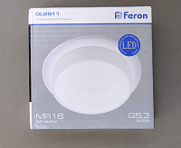 Светильник встраиваемый GU5.3 MR16 DL2911 белый 