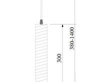 Подвесной светильник 50190/1 черный сн/пр