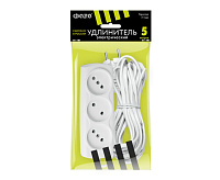 Удлинитель ФАZА УДП-3- 500 (3 роз, 5 метров)