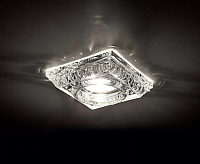 Светильник встраиваемый 006620 PROTO CR QUA MR16 ХРОМ/ПРОЗРАЧНЫЙ